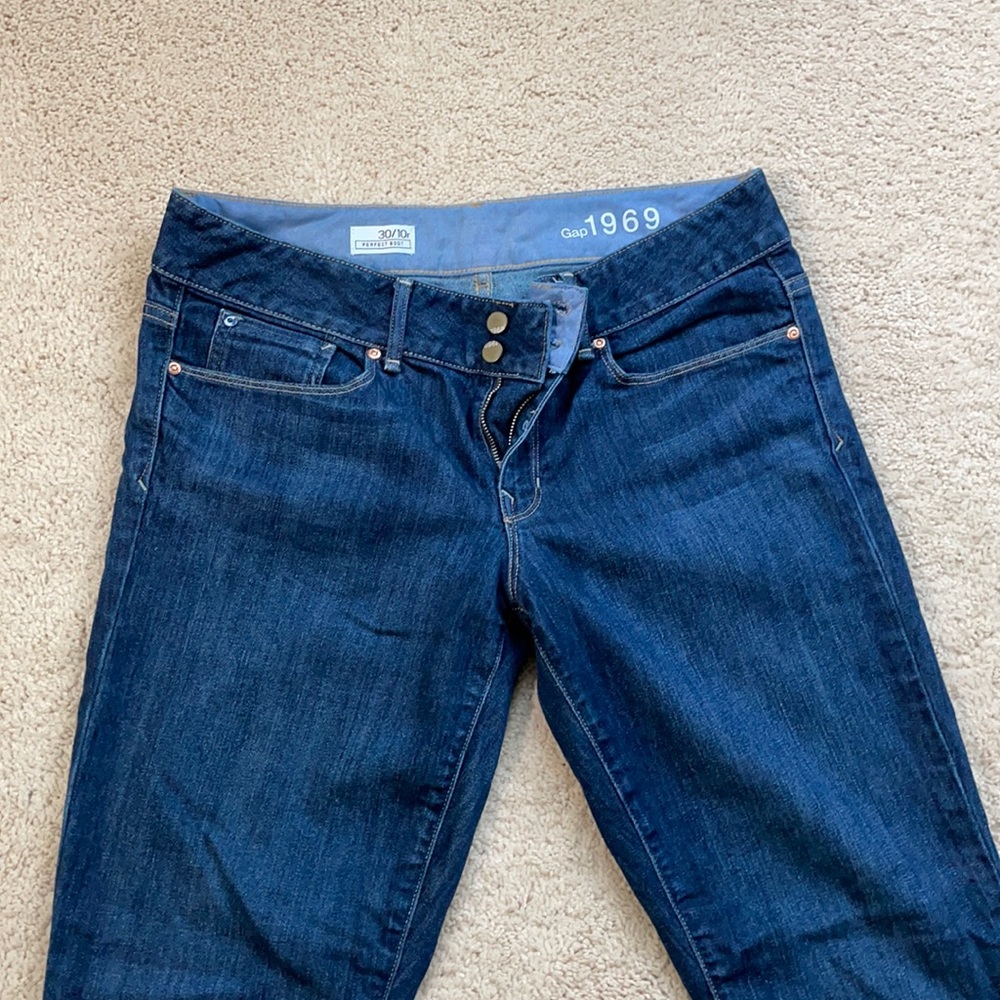 Gap 1969 Perfect Boot Jeans Size 30/10r